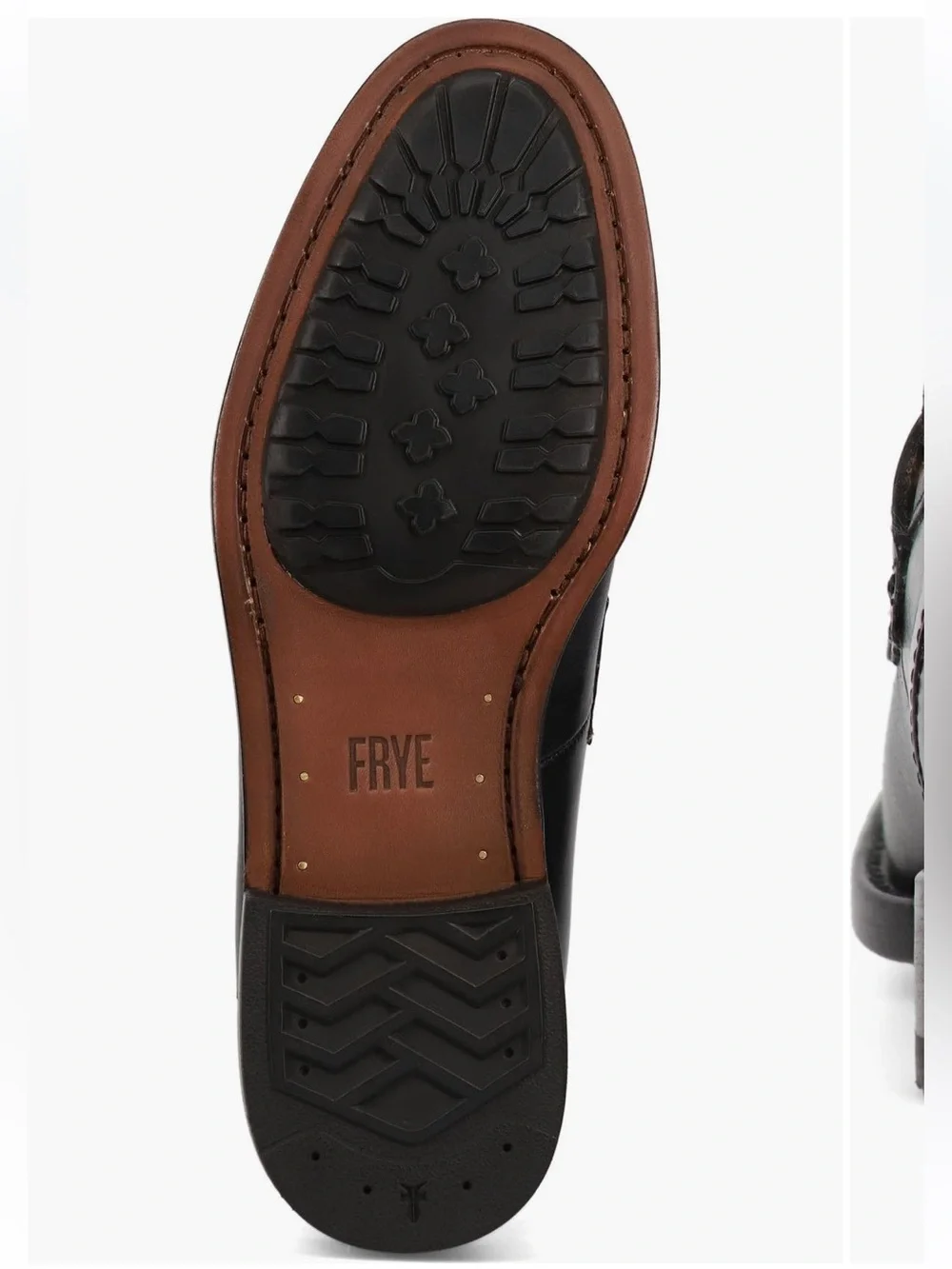 Frye Tyler Penny Loafer (Black, 10M)